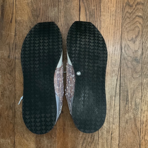 Aquatalia by Marvin K tweed shoes in a fun color combo of blue, white and purple - Picture 4 of 6